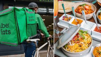 Uber Eats reveals the UK's top 11 restaurants in 2024 - is your favourite on the list?