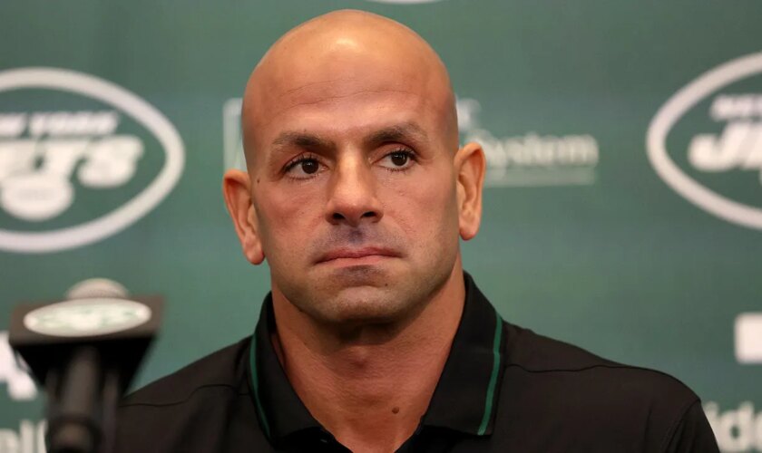 Robert Saleh is asked if wearing Lebanese flag caused Jets firing – how did he respond?