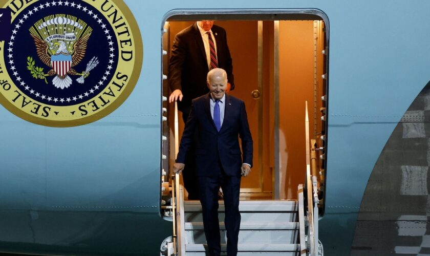 US-Präsident Biden in Berlin eingetroffen