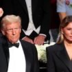 Trump and Melania attend Al Smith dinner together as former president rips Harris’s no-show: Live