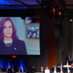 Critics drag Harris for 'cringe' pre-recorded video aired during Catholic charity dinner