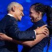 Crunch time: Harris to team up with Barack and Michelle Obama next week in key battlegrounds