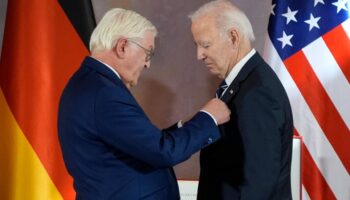 Steinmeier verleiht höchsten deutschen Orden an Biden