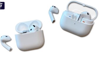 In-Ear ohne Aufsätze: Apple Airpods 4 und Samsung Galaxy Buds 3