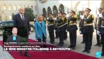 Liban : la Première ministre italienne Giorgia Meloni en visite à Beyrouth