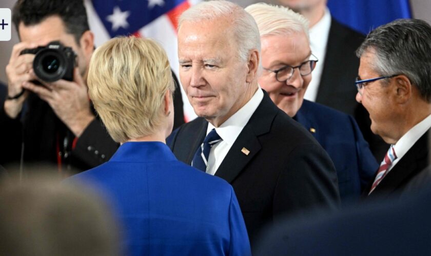 Biden in Berlin: Er kam nicht zum Nachtreten