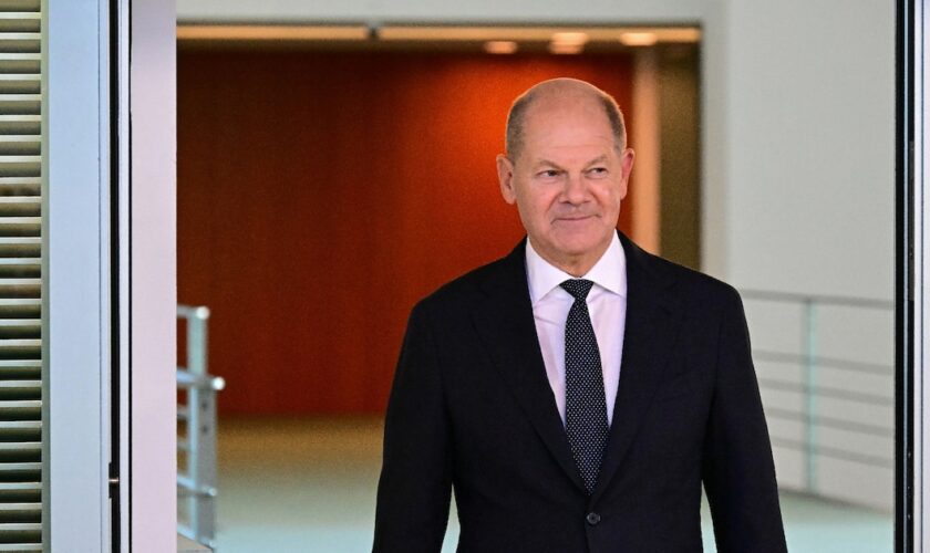 Le chancelier allemand Olaf Scholz à Berlin, en Allemagne, le 30 septembre 2024