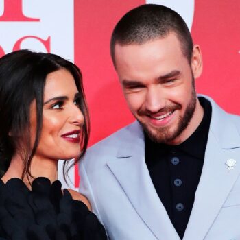 Cheryl and Liam Payne arrive at the Brit Awards at the O2 Arena in London, Britain, February 21, 2018. Pic: Reuters/Eddie Keogh