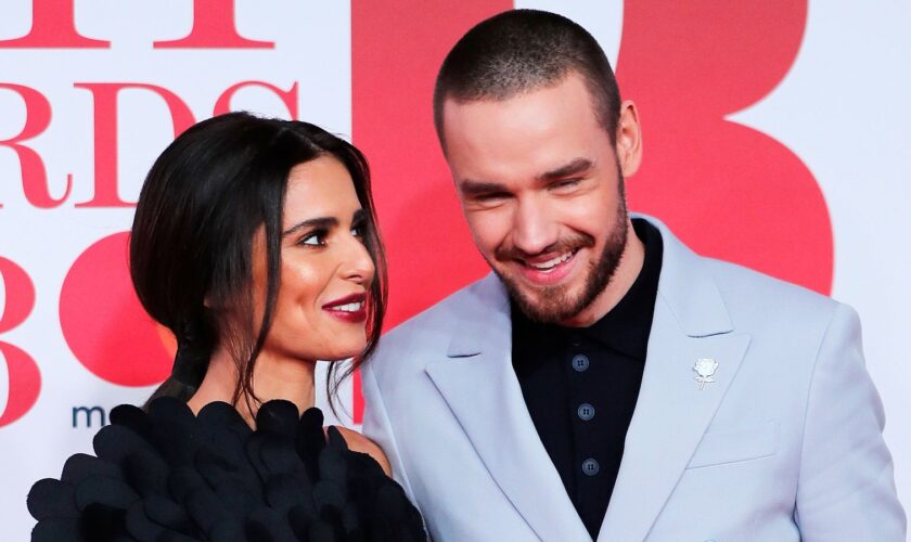 Cheryl and Liam Payne arrive at the Brit Awards at the O2 Arena in London, Britain, February 21, 2018. Pic: Reuters/Eddie Keogh