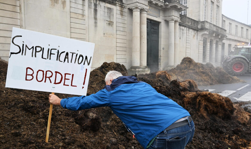 Fumier, tracteurs dans les rues... les agriculteurs reprennent les actions coups de poing