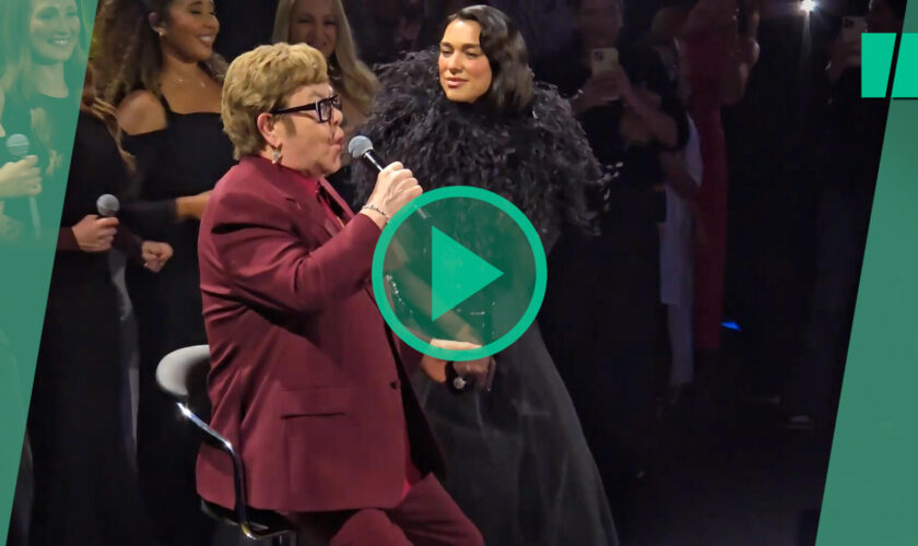 Pour Dua Lipa, Elton John sort de sa retraite et s’invite sur scène avec un duo surprise