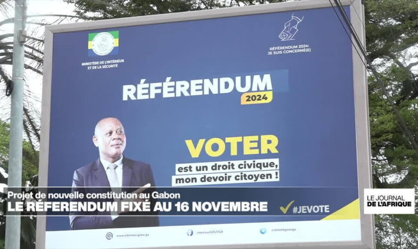 Nouvelle constitution au Gabon, le référendum fixé au 16 novembre prochain