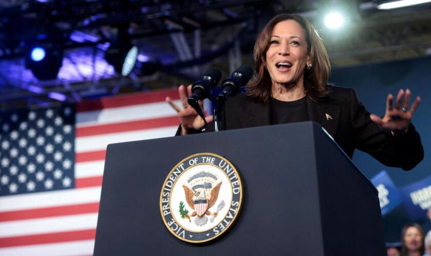 US-Wahlkampf: Kamala Harris macht angebliche Erschöpfung Trumps zum Wahlkampfthema