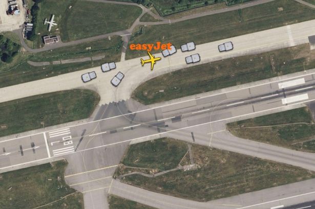 Easyjet flight to Malaga diverted to Gatwick with fire engines dispatched