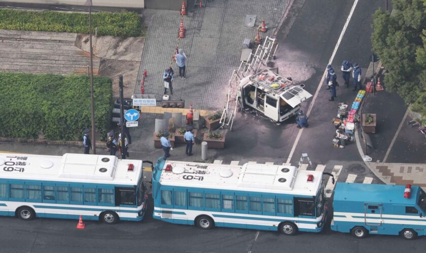 Police are now investigating the incident in Tokyo. Pic: AP