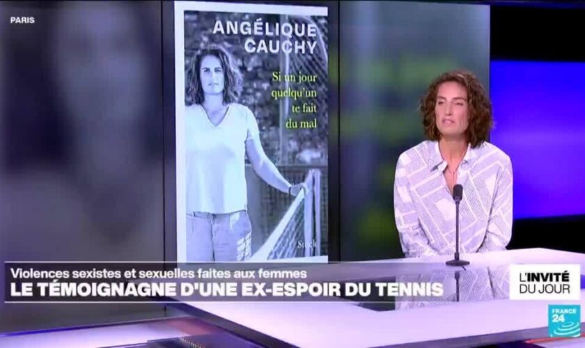 Violences faites aux femmes : le témoignage d'Angélique Cauchy, ex-espoir du tennis