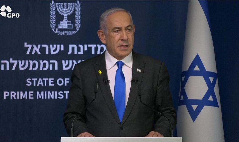 Israeli prime minister Benjamin Netanyahu