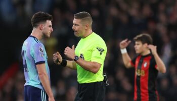 Declan Rice puts Arsenal’s run of red cards down to ‘silly mistakes’ and ‘naivety’