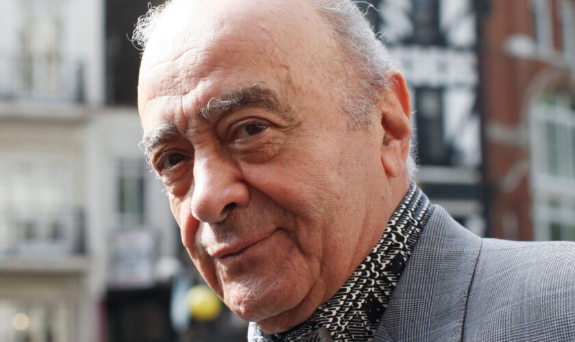 Mohamed al Fayed has been accused of sexual misconduct by several women. Pic: Reuters