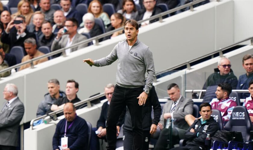 Julen Lopetegui plans talks with Mohammed Kudus after red card at Tottenham