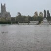 Shocking flood scenes as Storm Ashley sees River Severn burst banks