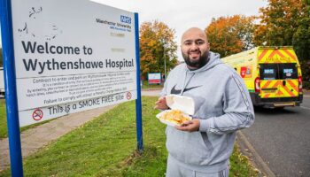 Man says he gets his food fix in hospital cafeterias: 'Well worth a visit'