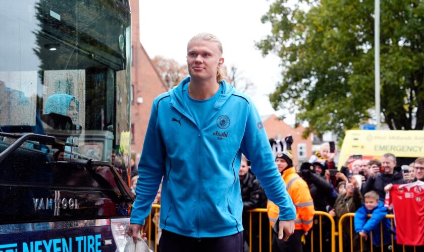 Wolves vs Man City LIVE: Premier League team news and line-ups as Erling Haaland starts