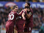 Wolves 1-1 Manchester City - Premier League LIVE: Josko Gvardiol gets the champions back on level terms with stunning long-range effort to cancel out shock opener by hosts