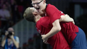 Tennis de table : les frères Lebrun champions d’Europe en double