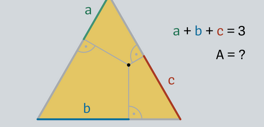 Rätsel der Woche: Dreiecksfläche gesucht