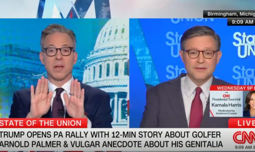 CNN host gets into awkward argument with top Republican about Trump’s bizarre Arnold Palmer comment