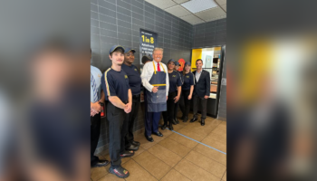 Trump makes fries at Pennsylvania McDonald's: 'I've now worked for 15 minutes more than Kamala'