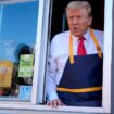 Trump macht Wahlkampf bei McDonald‘s – Seitenhieb gegen Harris‘ Fast-Food-Job