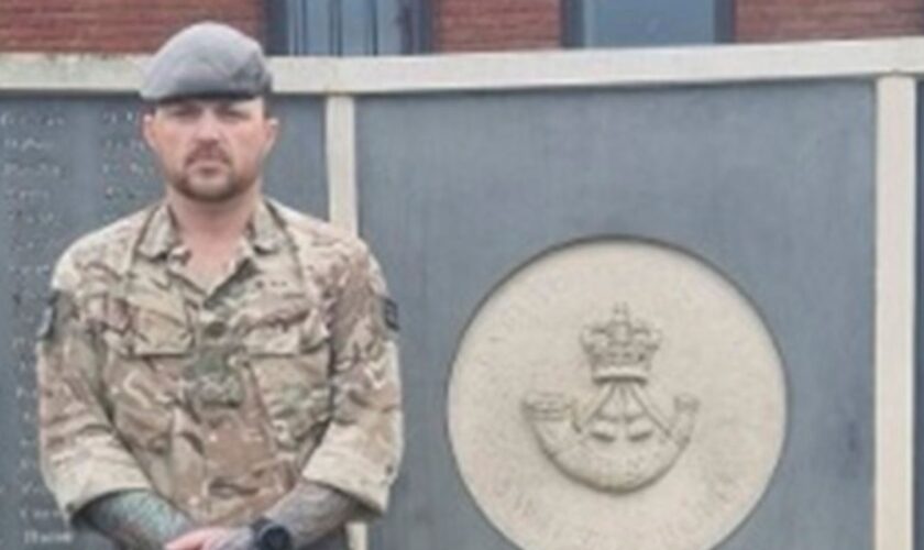 Chris Gill died in a training operation. Pic: Ministry of Defence