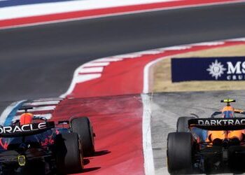 Formel 1: Charles Leclerc siegt in Austin, Max Verstappen rettet Platz drei