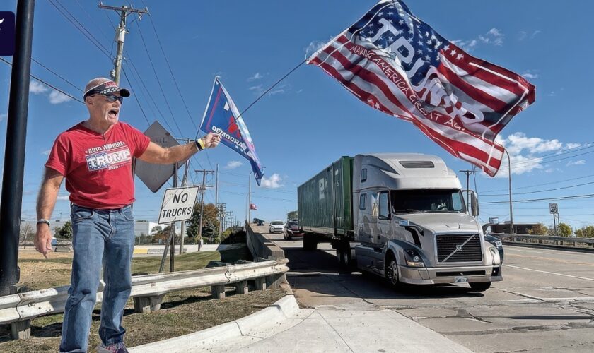 Michigan: Steht die Autogewerkschaft auf der Seite von Harris oder Trump?