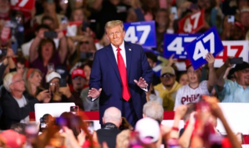 Donald Trump in Lancaster, Pennsylvania