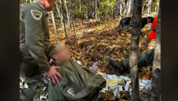 Woman goes missing in Maine forest for days, is rescued hundreds of feet from dead husband