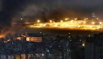 Israels Luftwaffe fliegt erneut Angriffe im Libanon. Foto: Hussein Malla/AP/dpa