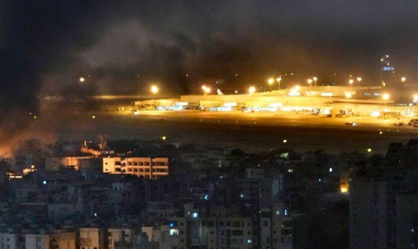 Israels Luftwaffe fliegt erneut Angriffe im Libanon. Foto: Hussein Malla/AP/dpa