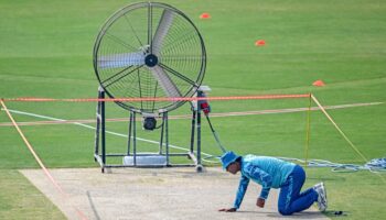 Pakistan bake Rawalpindi pitch with patio heaters and giant fans in bid to send England spinning in final Test