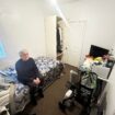 Disabled pensioner forced to wash in sink of tiny hotel room after being kicked out of her flat