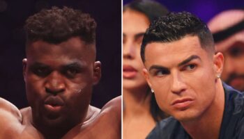 How Cristiano Ronaldo motivated Francis Ngannou with emotional pre-fight speech