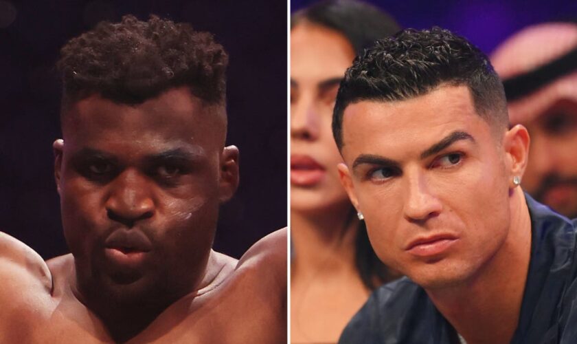 How Cristiano Ronaldo motivated Francis Ngannou with emotional pre-fight speech