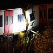 One man dead and 15 others rushed to hospital after two trains collide on remote line in Wales