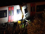 One man dead and 15 others rushed to hospital after two trains collide on remote line in Wales