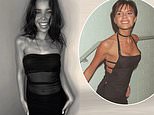 Remind you of anyone? How Cruz Beckham's girlfriend Jackie Apostel, 29, is a dead ringer for his mother Victoria - as photos show how the pair even dress alike