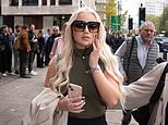 OnlyFans model who milkshaked Farage makes subtle political gesture as she arrives at court and plugs her porn career