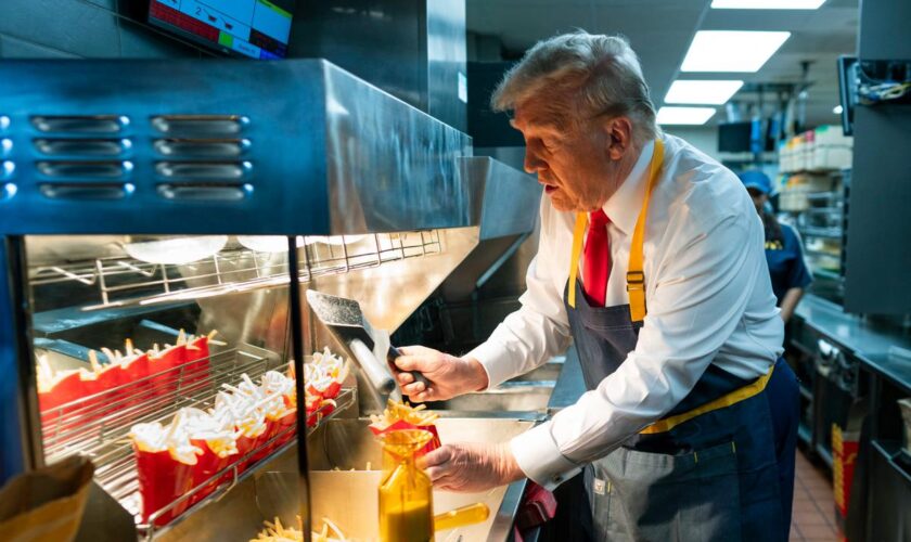 Présidentielle américaine : pourquoi Donald Trump a-t-il choisi McDonald’s pour faire campagne ?