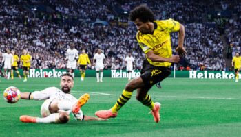 Champions League: Spieler von Borussia Dortmund und Real Madrid